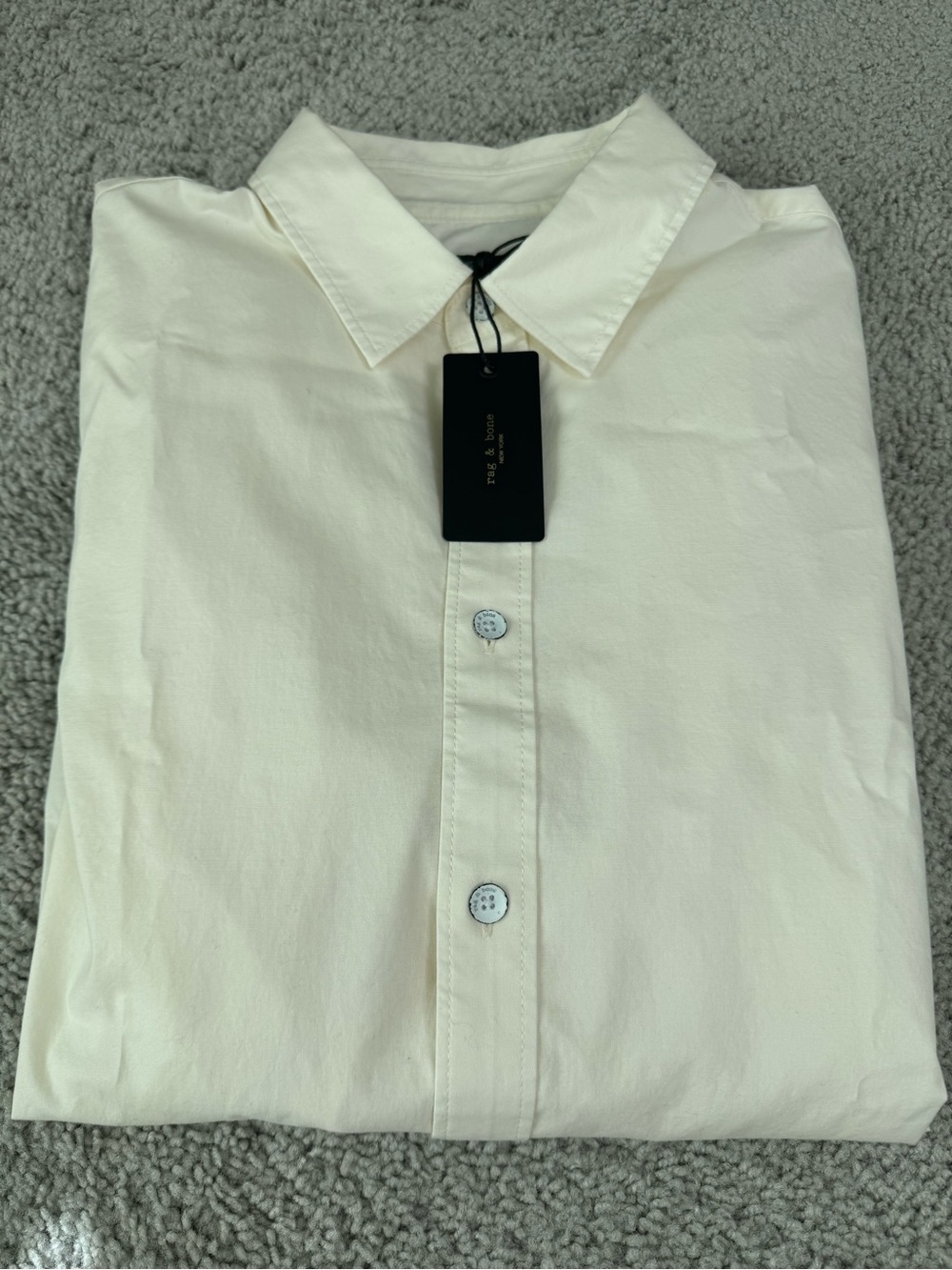 NWT RAG & BONE
Griffin hemp and cotton-blend shirt
